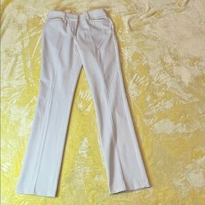 Express White Pinstripe Trousers